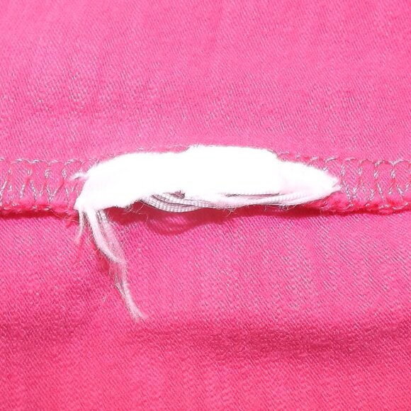 TOMMY BAHAMA Jersey Dress, S, Bright Pink, Lace Up Neck, Sleeveless, Summer - Picture 10 of 10